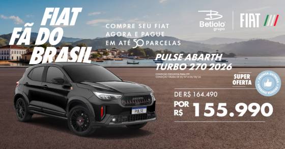 FIAT PULSE 1.3 TURBO 270 FLEX ABARTH AT6 FIAT PULSE 1.3 TURBO 270 FLEX ABARTH AT6